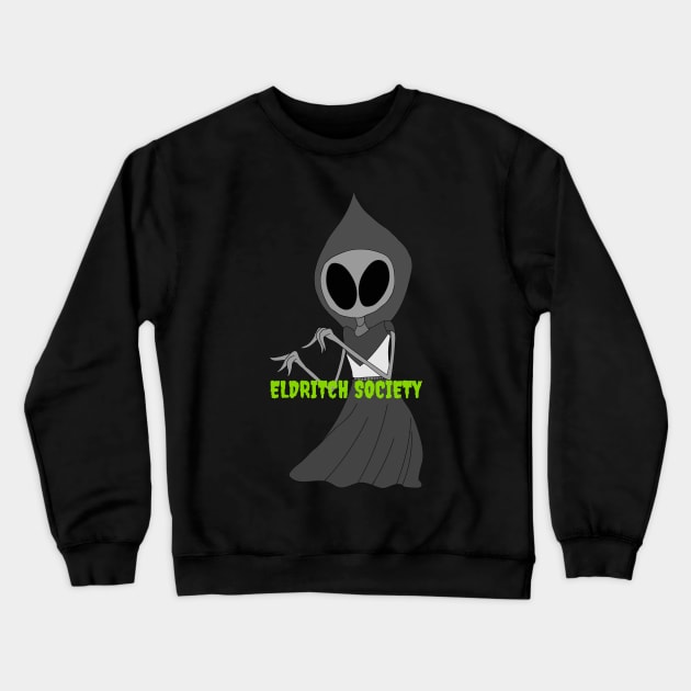 Eldritch Society Flatwoods Logo Crewneck Sweatshirt by EldritchSociety